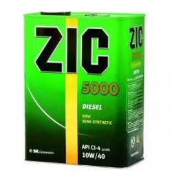 ZIC 5000 10w40 диз. п/с 4л (уп. 4)